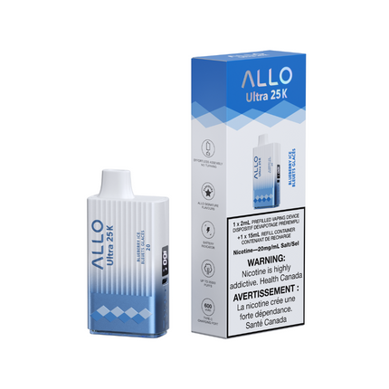 Allo-ultra-25k-25000-puffs-blueberry-ice-disposable-20mg-salt-nic-high-nicotine-maple-ridge-langley-vape-shop-hootz