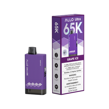 Allo Ultra 65K LOW-NIC Disposable Vaporizers