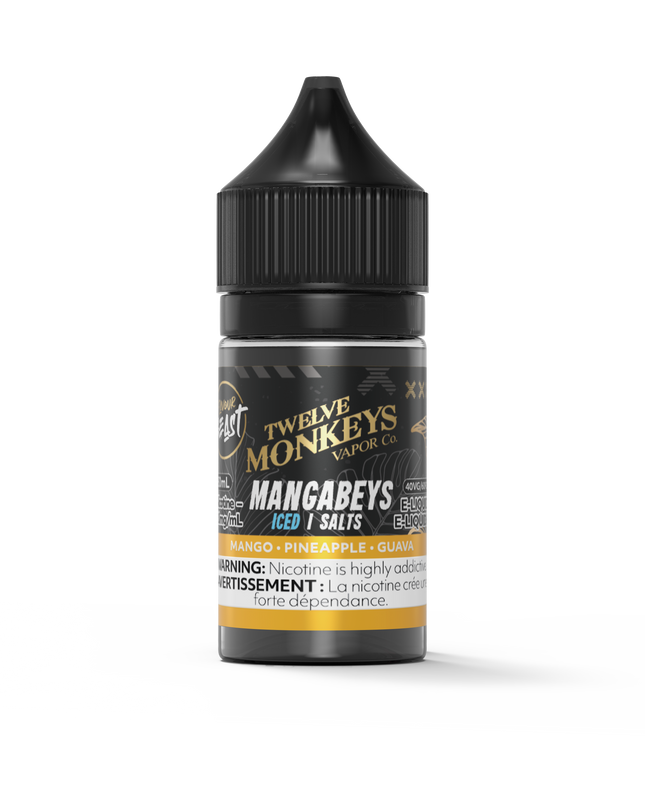 Flavour-Beast-twelve-monkeys-mangabeys-salt-nic-vape-juice-10mg-12mg-20mg-high-nicotine-maple-ridge-langley-vape-shop-hootz
