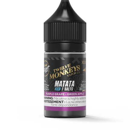 Flavour-Beast-twelve-monkeys-matata-salt-nic-vape-juice-10mg-12mg-20mg-high-nicotine-maple-ridge-langley-vape-shop-hootz