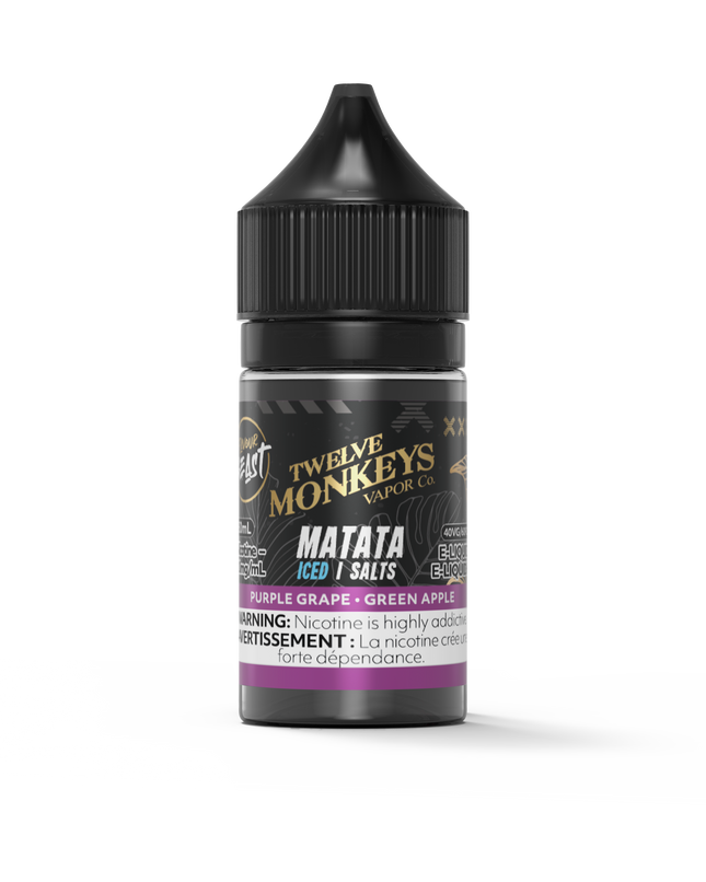 Flavour-Beast-twelve-monkeys-matata-salt-nic-vape-juice-10mg-12mg-20mg-high-nicotine-maple-ridge-langley-vape-shop-hootz