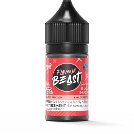 Flavour Beast Salt - Famous Fruit KO Iced - Hootz
