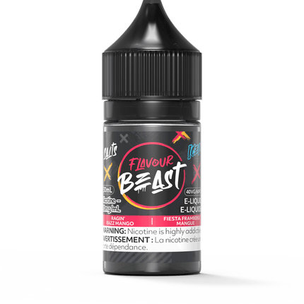 Flavour Beast Salt - Ragin Razz Mango Iced - Hootz