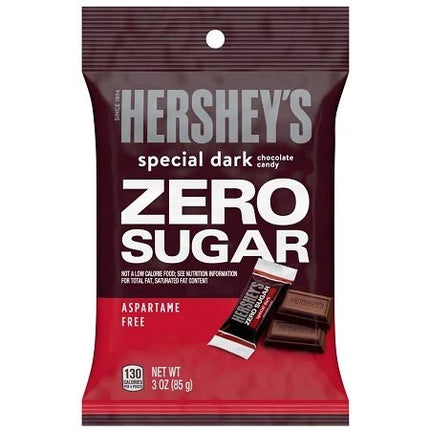 Hershey's Mini Special Dark ZERO SUGAR Chcolate Bag