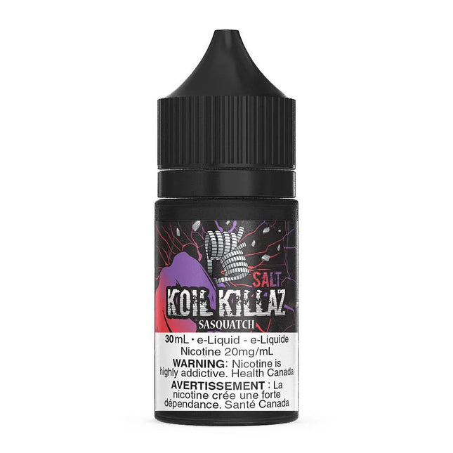 Koil-Killaz-sasquatch-salt-nic-vape-juice-12mg-20mg-high-nicotine-e-juice-maple-ridge-langley-vape-shop-hootz
