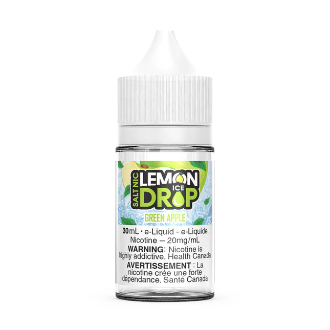 Lemon-Drop-Ice-green-apple-salt-nic-vape-juice-12mg-20mg-high-nicotine-e-juice-maple-ridge-langley-vape-shop-hootz