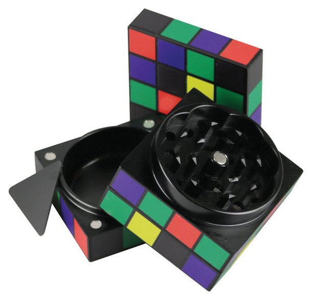 Puzzle-cube-grinder-2inch-4piece-smoking-accessory-maple-ridge-langley-smoke-vape-shop-hootz