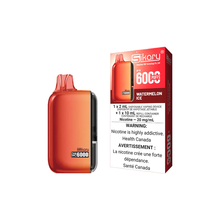 Sikary S6000 Disposable Vaporizer Hootz Sikary S6000 Disposable Vaporizer Hootz