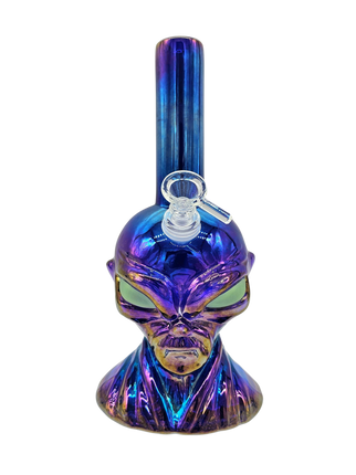 SoftGlass 10" Alien Head Bong