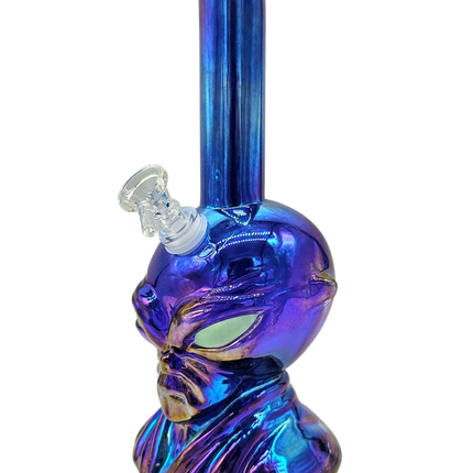 SoftGlass 10" Alien Head Bong