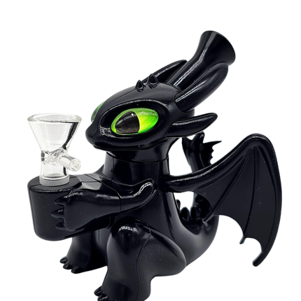 Toothless Dragon 5" Silicone Bong