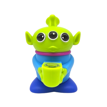 Toy Story Alien 4.5" Silicone Bong