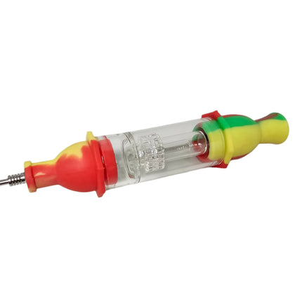 Silicone-9-inch-Glass-Percolator-Nectar-Collector-smoking-accessory-maple-ridge-langley-smoke-vape-shop-hootz