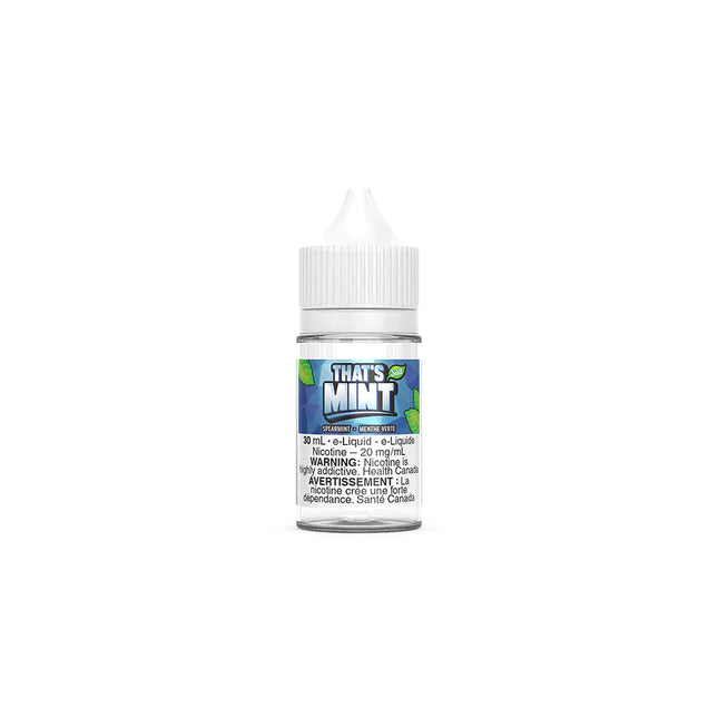 Thats-Mint-spearmint-salt-nic-vape-juice-12mg-20mg-high-nicotine-maple-ridge-langley-vape-shop-hootz