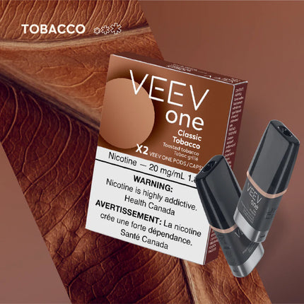 VEEV-One-Pods-classic-tobacco-vape-pod-20mg-maple-ridge-langley-vape-shop-hootz
