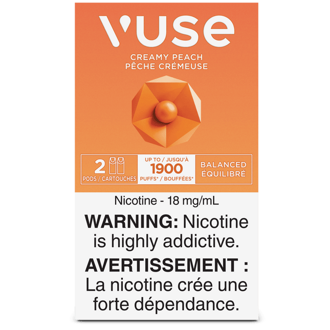 VUSE Pods - Creamy Peach - Hootz