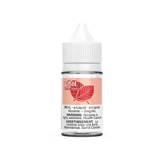 Vital-texan-tobacco-freebase-vape-juice-3mg-6mg-low-nicotine-e-juice-maple-ridge-langley-vape-shop-hootz