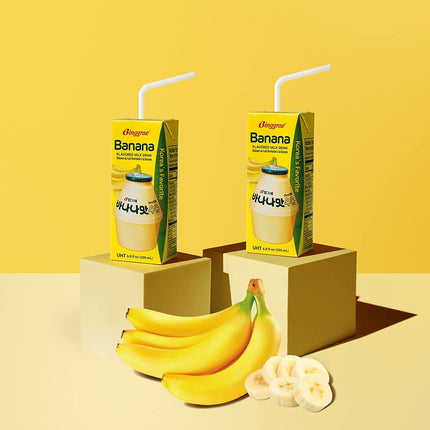 BingGrae Banana Milk Drink Box 200ml
