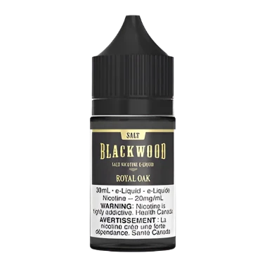 blackwood-royal-oak-salt-nic-tobacco-flavour-vape-juice-12mg-20mg-maple-ridge-langley-vape-shop-hootz