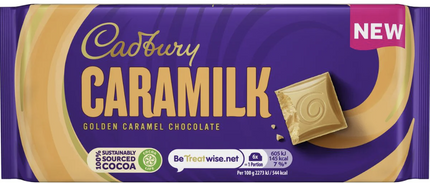 Cadbury Caramilk Golden Caramel Chocolate 80g