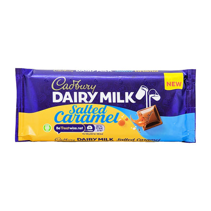 Cadbury Dairy Milk Salted Caramel Chocolate 120g
