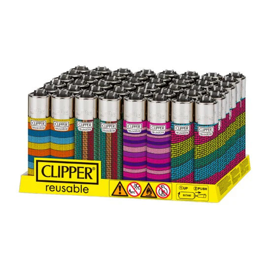 clipper-fabric-refillable-butane-lighter-smoking-accessory-maple-ridge-langley-vape-smoke-shop-hootz