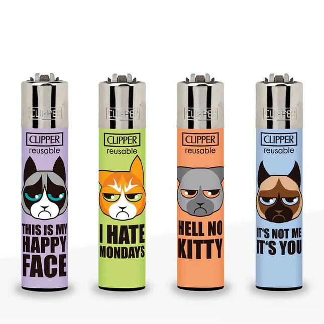 Clipper Grumpy Cats Lighters