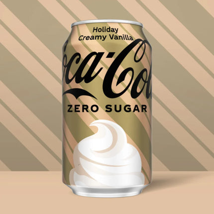 Coca Cola Zero Holiday Creamy Vanilla 355ml