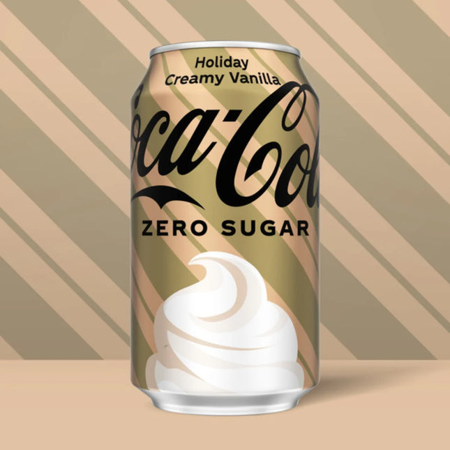 Coca Cola Zero Holiday Creamy Vanilla 355ml