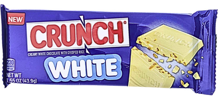 Crunch White Chocolate Bar with Crisped Rice 44g