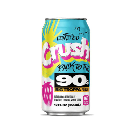 Crush 90s Tropical Punch Can Limited Edition 355ml