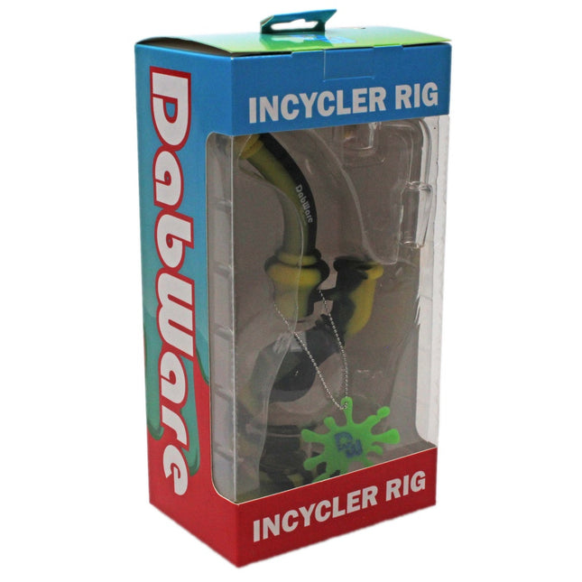 Dabware 8" Platinum Globe Recycler Silicone Rig