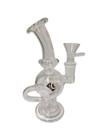 diamond-glass-clear-14mm-dab-rig-bong-water-pipe-smoking-accessory-maple-ridge-langley-vape-smoke-shop-hootz