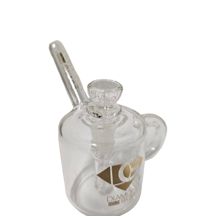 diamond-glass-clear-cup-handle-rig-bong-water-pipe-smoking-accessory-maple-ridge-langley-vape-smoke-shop-hootz