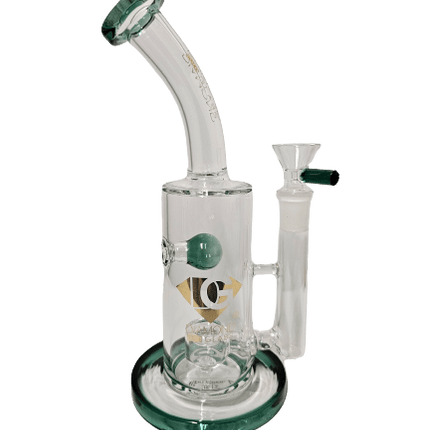 diamond-glass-green-8-mini-honeycomb-percolator-14mm-dab-rig-bong-water-pipe-smoking-accessory-maple-ridge-langley-vape-smoke-shop-hootz