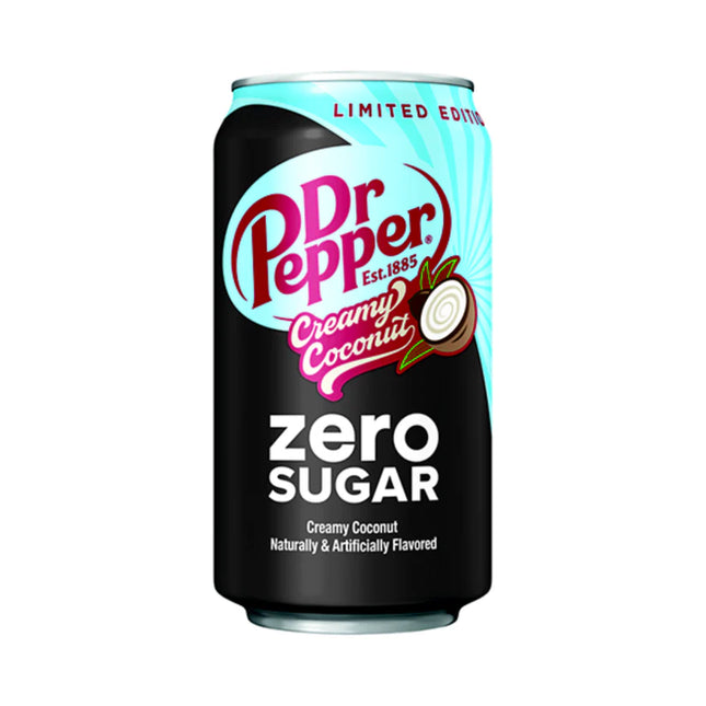 Dr. Pepper Creamy Coconut Zero Sugar Can 355ml