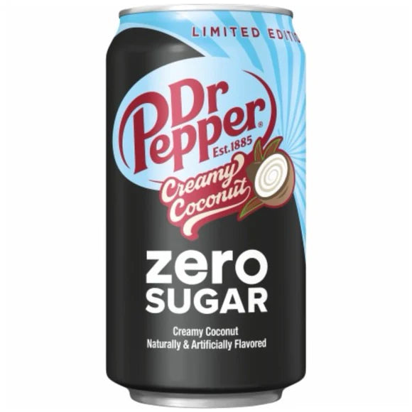 Dr. Pepper Zero Creamy Coconut 355ml