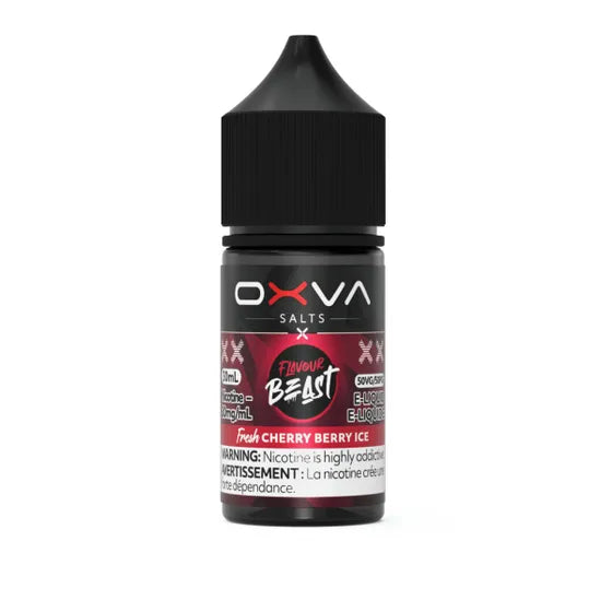 OXVA x Flavour Beast Salt - Fresh Cherry Berry Ice