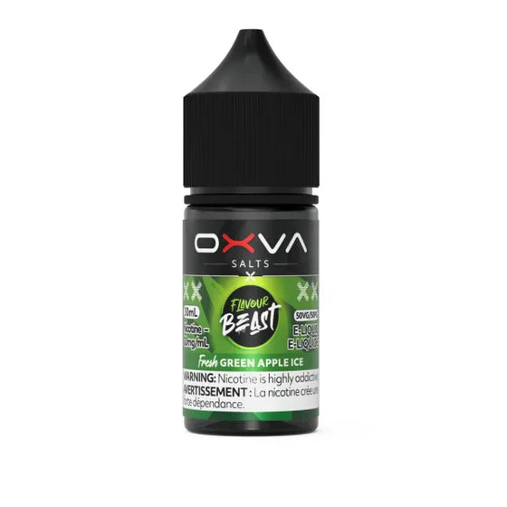 OXVA x Flavour Beast Salt - Fresh Green Apple Ice