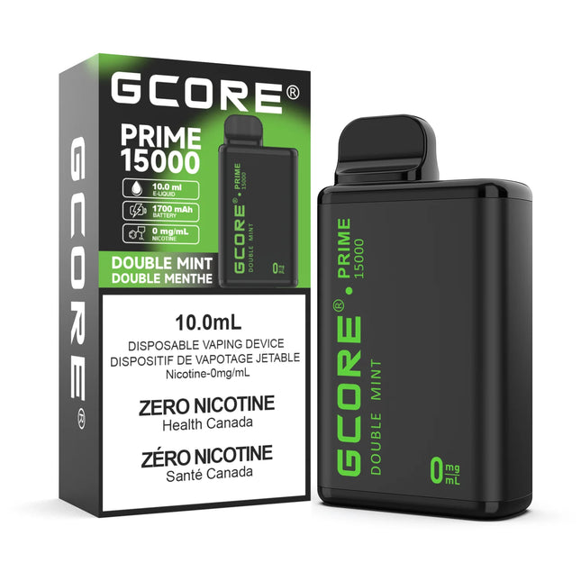 g-core-prime-15k-15000-puffs-double-mint-ice-disposable-0.1mg-vape-freebase-no-nicotine-maple-ridge-langley-vape-shop-hootz