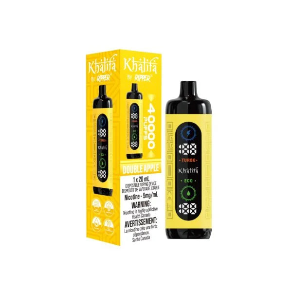 g-core-ripper-khalifa-double-apple-disposable-0.1mg-5mg-salt-nic-low-nicotine-quit-smoking-maple-ridge-langley-vape-shop-hootz
