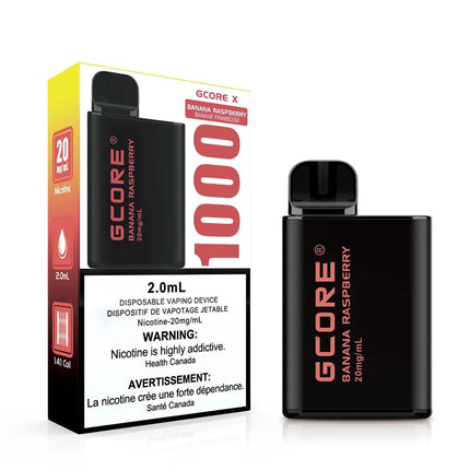 g-core-salt-nic-high-nicotine-banana-raspberry-disposable-1000-puffs-20mg-vape-maple-ridge-langley-vape-shop-hootz