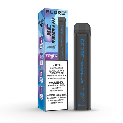 gcore-blueberry-ice-intense-3k-disposable-vape-disposable-20mg-salt-nic-e-vape-high-nicotine-puff-maple-ridge-langley-vape-shop-hootz