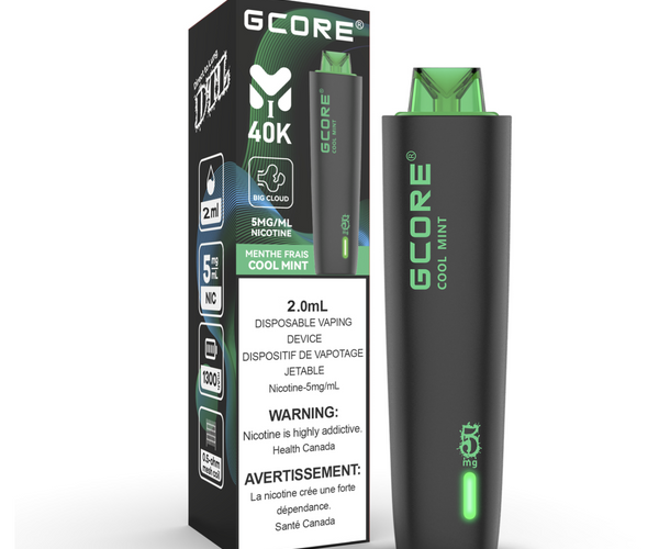 G-Core Hookah 40k Low-Nic Disposable Vaporizer  Hootz