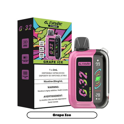 gprime-g32-grape-ice-hybrid-disposable-20mg-salt-nic-high-nicotine-maple-ridge-langley-vape-shop-hootz