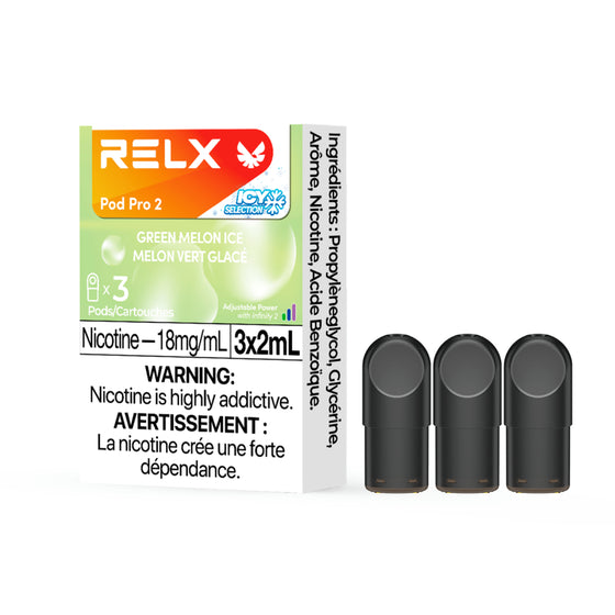 Relx Pod Pro 2 - Green Melon Ice