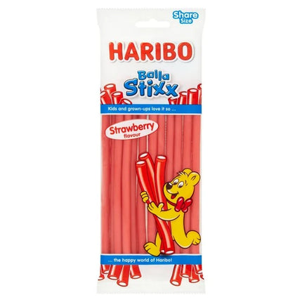 Haribo Balla Stixx Strawberry Jelly 140g