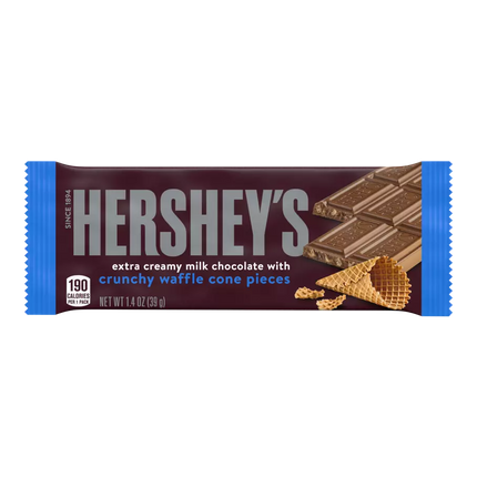 Hersheys Crunchy Waffle Cone Chocolate 70g