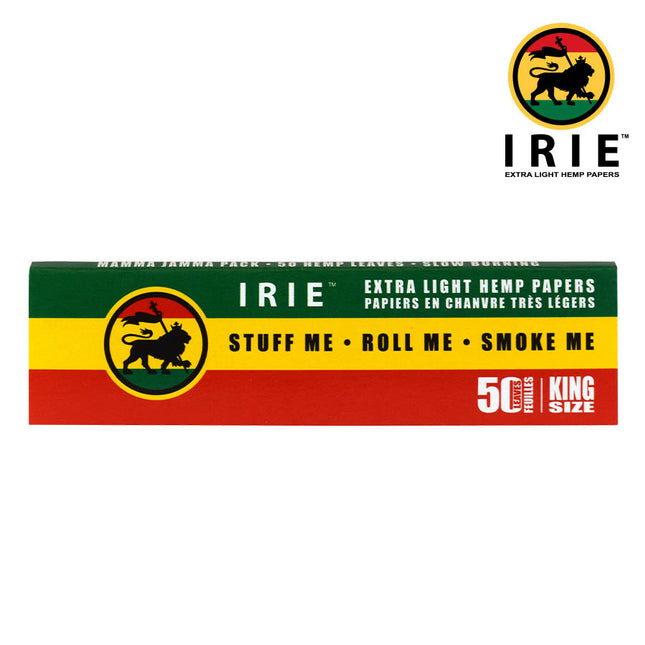 IRIE Rasta King Size Hemp Rolling Paper