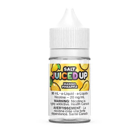 juiced-up-mango-pineapple-salt-nic-12mg-20mg-e-vape-high-nicotine-juice-maple-ridge-langley-vape-shop-hootz vape pods